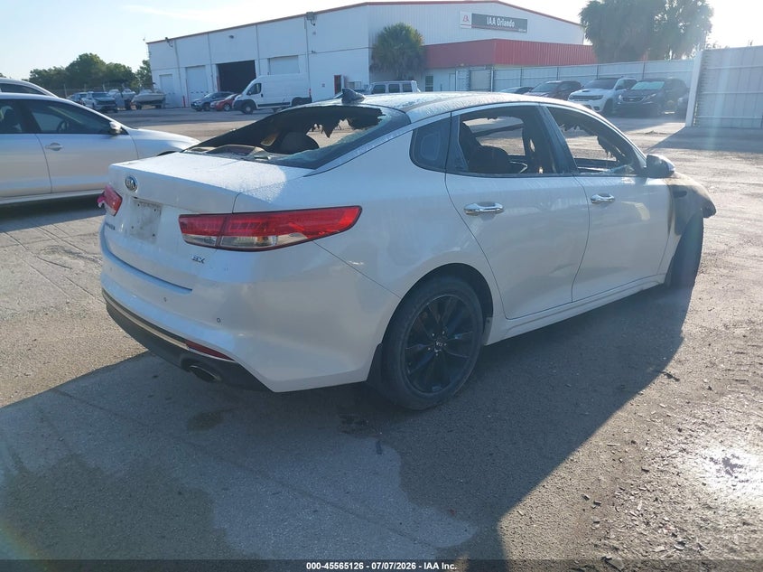 Vin: 5xxgu4l30gg099590, lot: 46063455, kia optima ex 20164