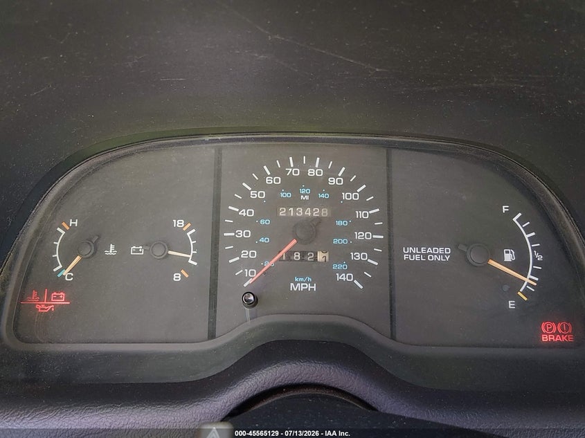 1993 Chrysler Lebaron VIN: 1C3XU453XPF552596 Lot: 45565129