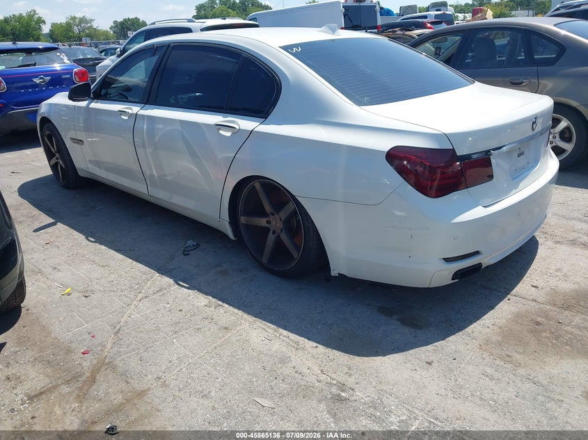 Vin: wbakb8c50cdx20417, lot: 46063465, bmw 750li 20123