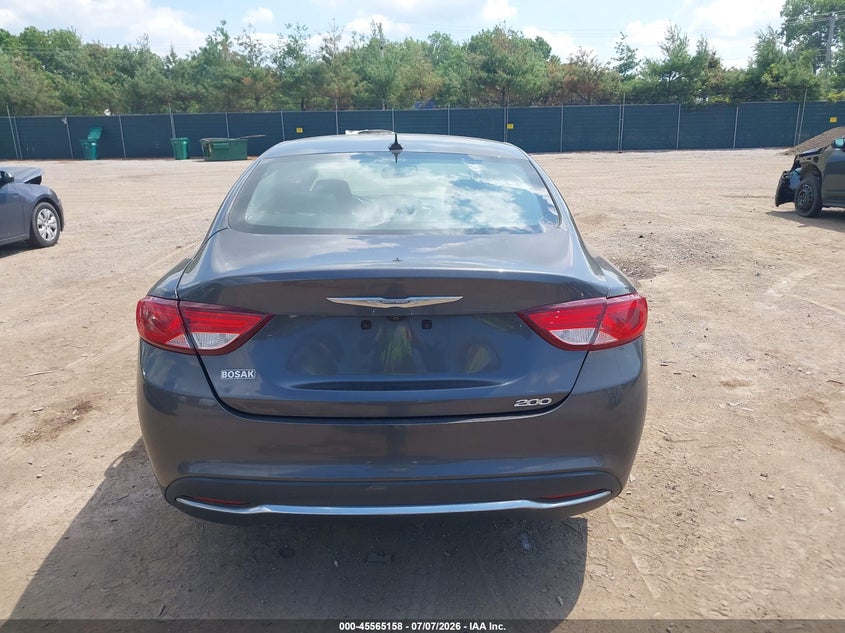 2017 Chrysler 200 Limited Platinum VIN: 1C3CCCAB2HN511766 Lot: 45565158