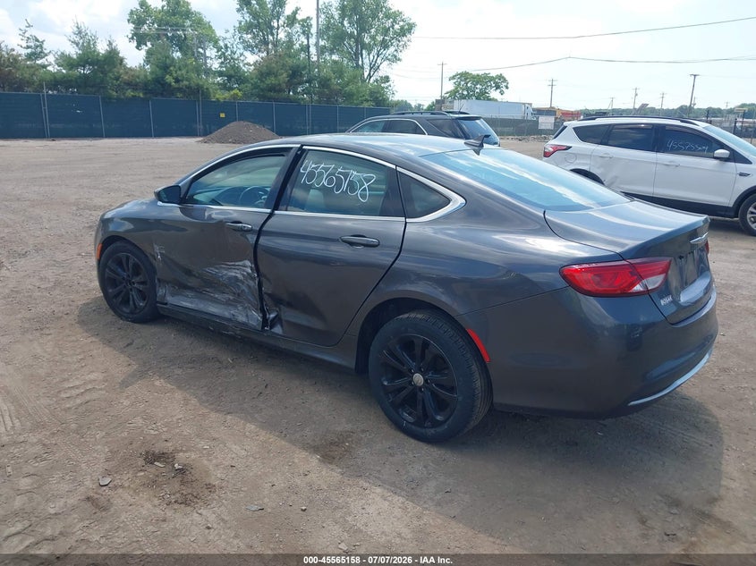Vin: 1c3cccab2hn511766, lot: 46063487, chrysler 200 limited platinum 20173
