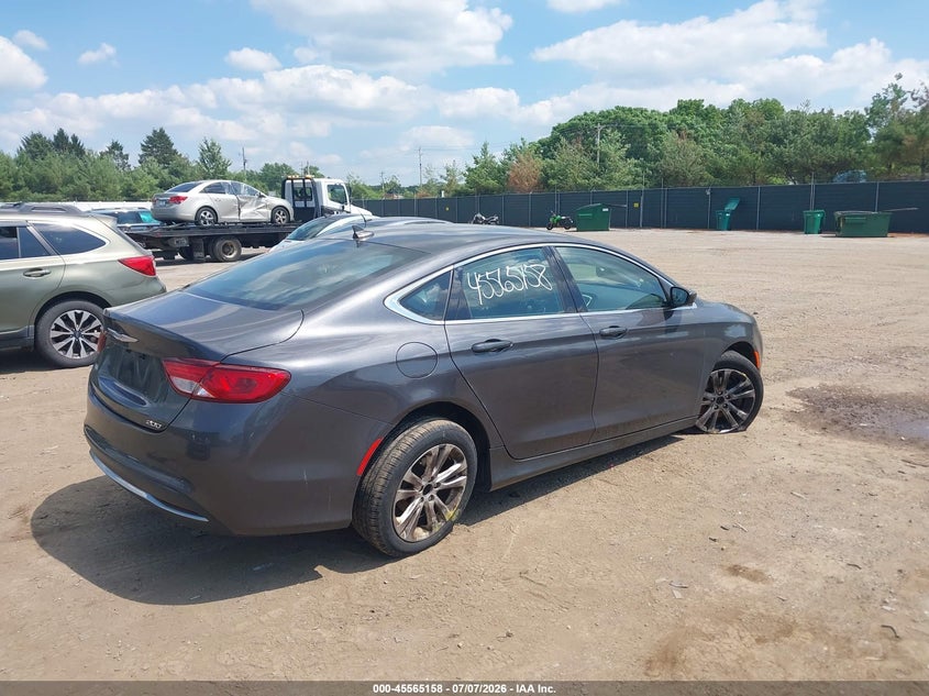 Vin: 1c3cccab2hn511766, lot: 46063487, chrysler 200 limited platinum 20174