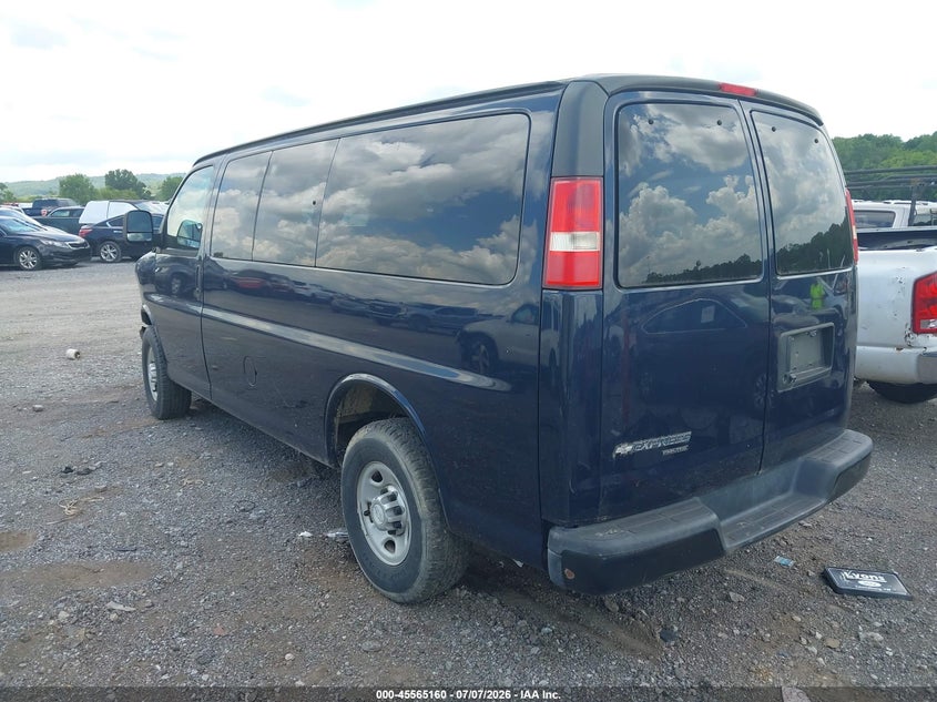 Vin: 1gawgpff1f1223881, lot: 46063489, chevrolet express 2500 ls 20153