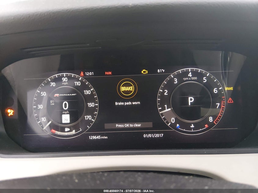 2018 Land Rover Range Rover Velar P380 Se R-Dynamic VIN: SALYL2RV8JA720025 Lot: 45565174