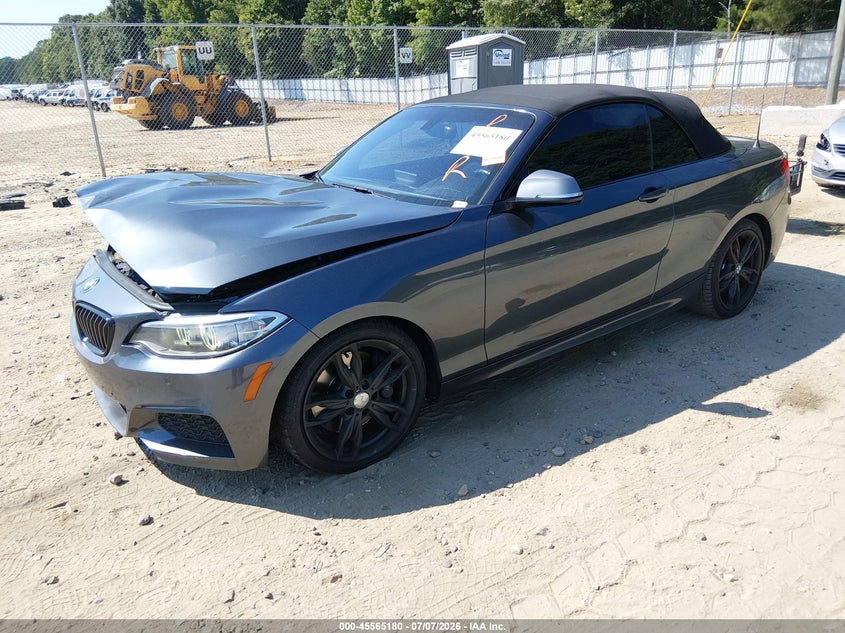 Vin: wba2l1c30hv666511, lot: 46063509, bmw m240i 20172