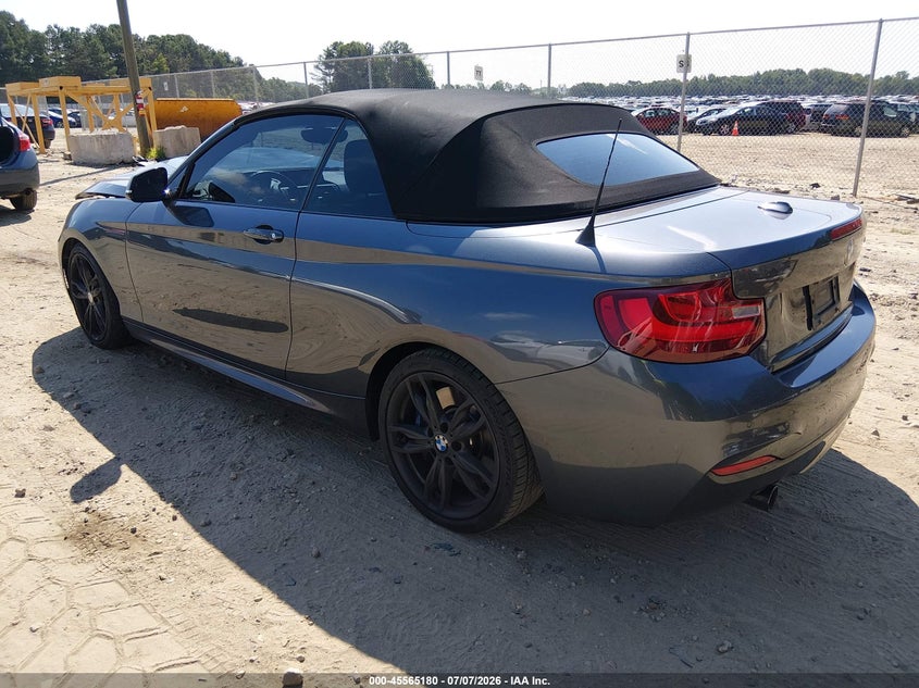 Vin: wba2l1c30hv666511, lot: 46063509, bmw m240i 20173