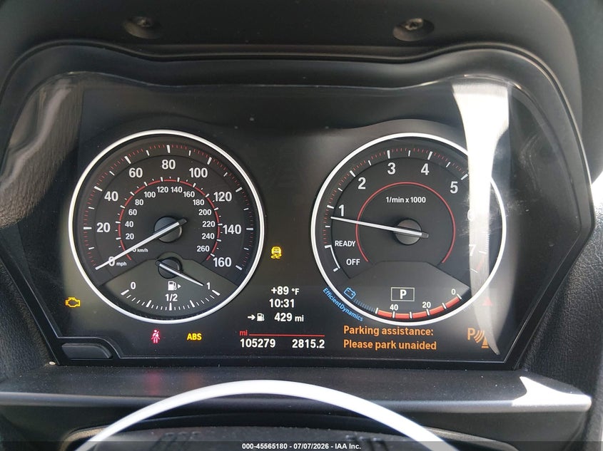 2017 BMW M240I VIN: WBA2L1C30HV666511 Lot: 45565180