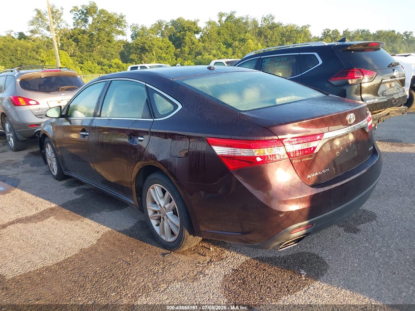2015 TOYOTA AVALON SEDAN 3.5L V-6 DOHC, VVT, 268HP
