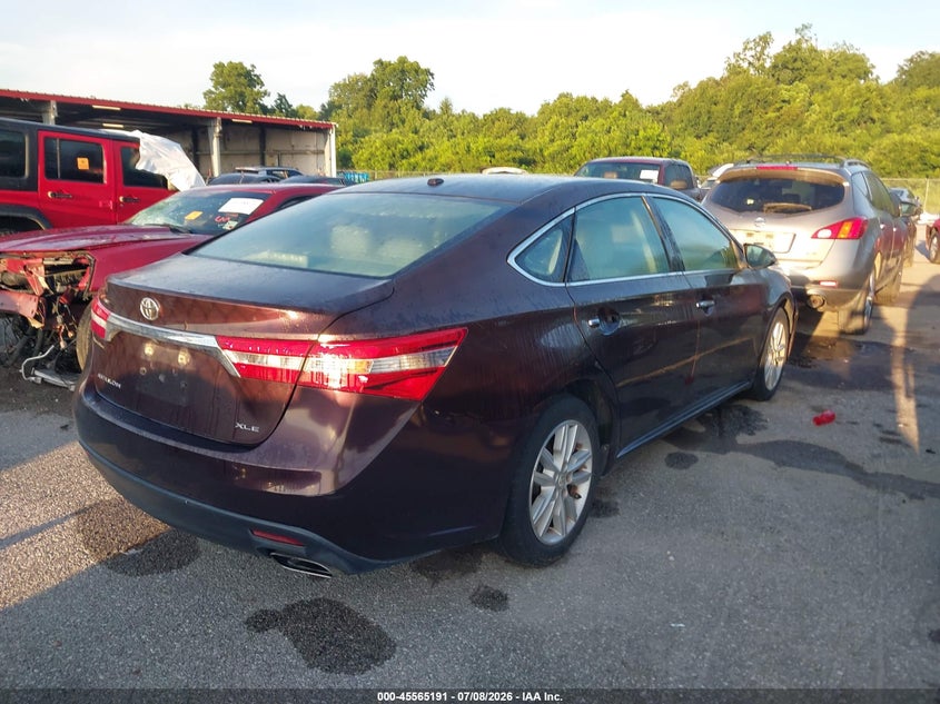 2015 TOYOTA AVALON SEDAN 3.5L V-6 DOHC, VVT, 268HP