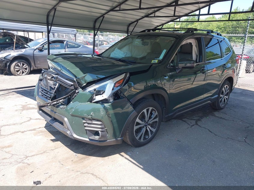 Vin: jf2skapc5nh458474, lot: 46063531, subaru forester limited 20222