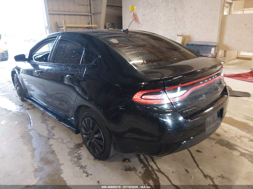 Vin: 1c3cdfaa7fd299729, lot: 46063548, dodge dart se 20153