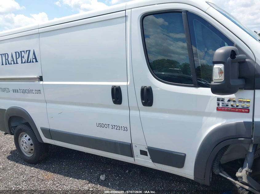 2017 Ram Promaster 1500 Low Roof 136 Wb VIN: 3C6TRVAG4HE551344 Lot: 45565229