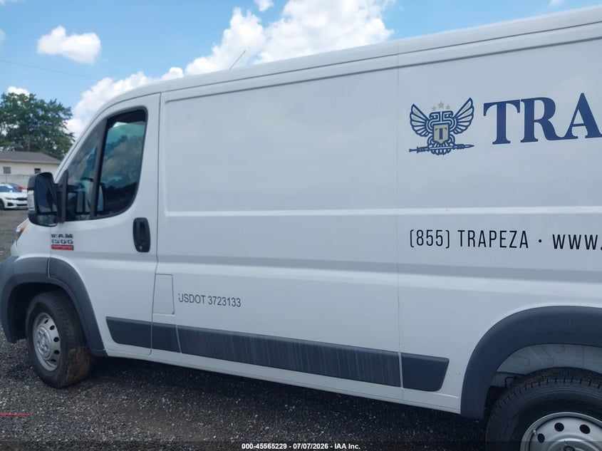 2017 Ram Promaster 1500 Low Roof 136 Wb VIN: 3C6TRVAG4HE551344 Lot: 45565229