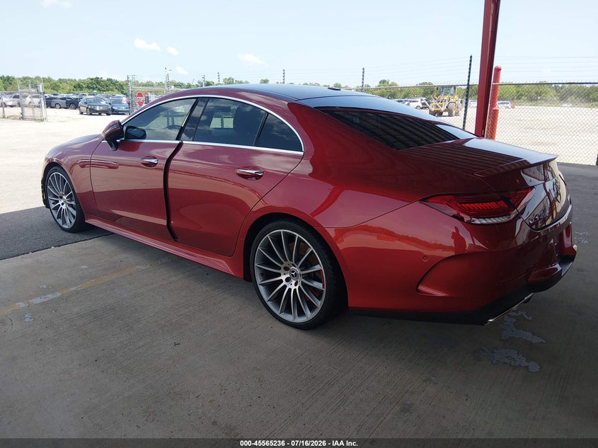 2020 MERCEDES-BENZ CLS-KLASSE SEDAN 3.0L I-6 DI, DOHC, VVT, TURBO, 362HP