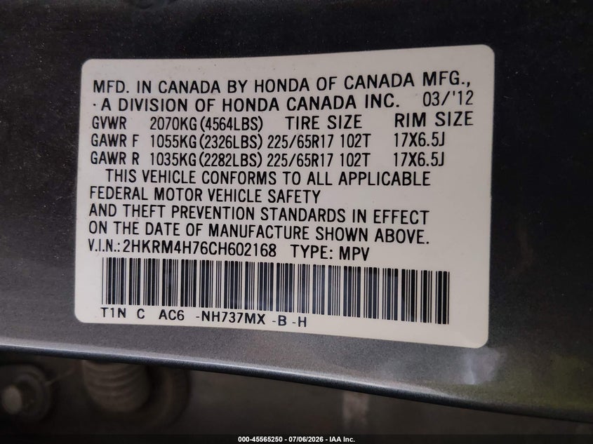 AtlanticExpress - Honda CR-V