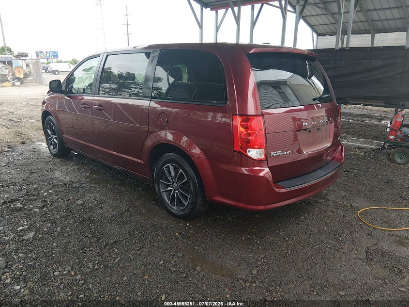 Vin: 2c4rdgbg0jr215223, lot: 46063580, dodge grand caravan se plus 20183