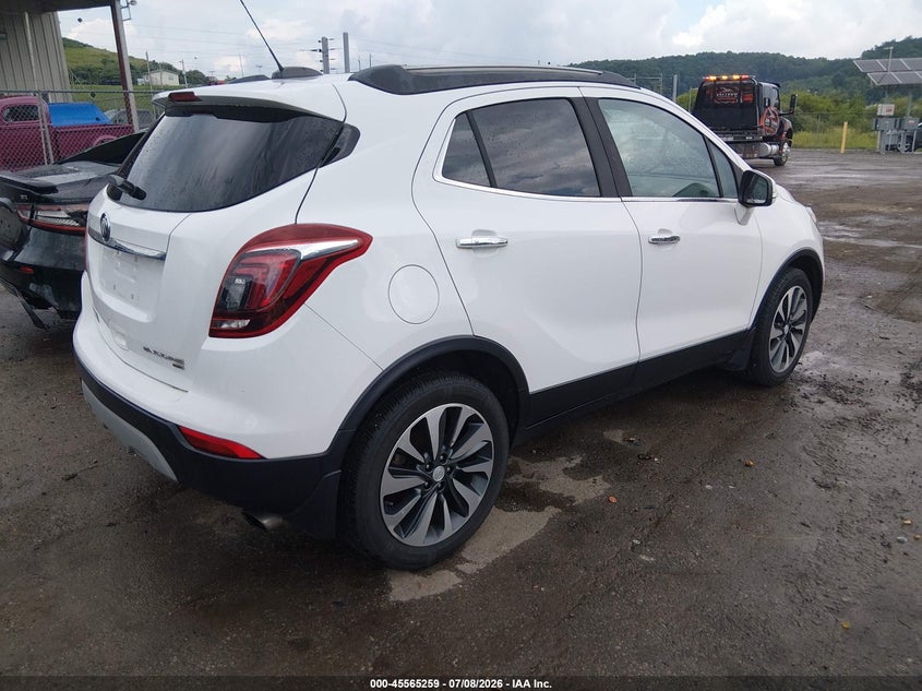Vin: kl4cjgsm0kb856726, lot: 46063588, buick encore awd essence 20194