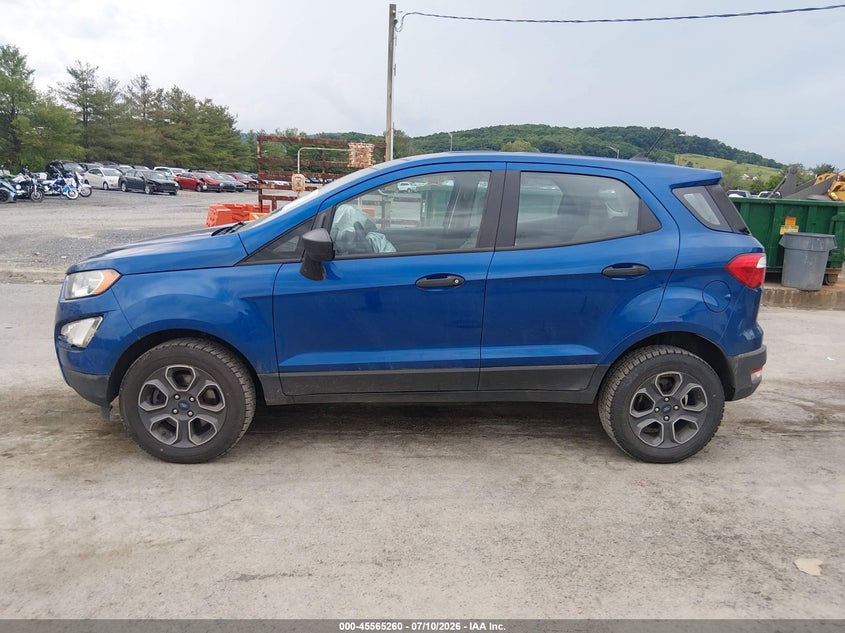 2020 Ford Ecosport S VIN: MAJ6S3FL2LC356420 Lot: 45565260