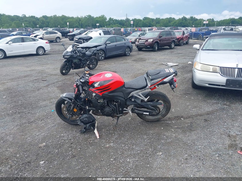 2009 Honda Cbr600 Rr VIN: JH2PC40089K203353 Lot: 45565270