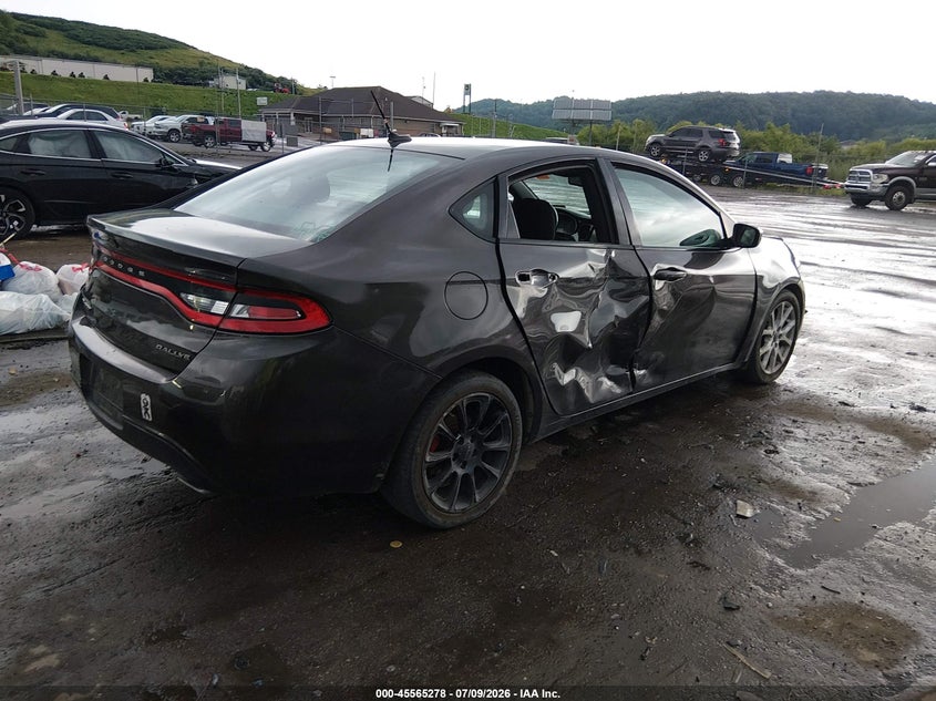 Vin: 1c3cdfbb0fd120373, lot: 46063606, dodge dart sxt 20154