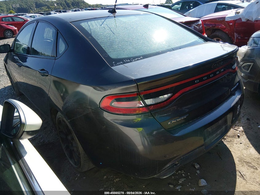 Vin: 1c3cdfbb0fd120373, lot: 46063606, dodge dart sxt 20153