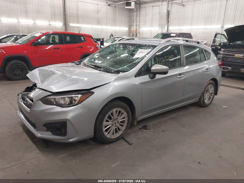 Vin: 4s3gtad60j3715810, lot: 46063625, subaru impreza 2.0i premium 20182