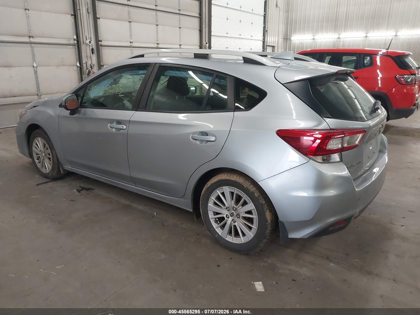 Vin: 4s3gtad60j3715810, lot: 46063625, subaru impreza 2.0i premium 20183