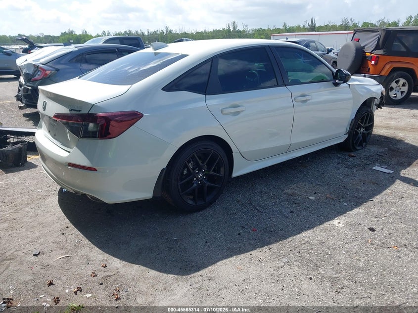 2026 HONDA CIVIC SEDAN 2.0L I-4 DI, DOHC, VVT, 150HP