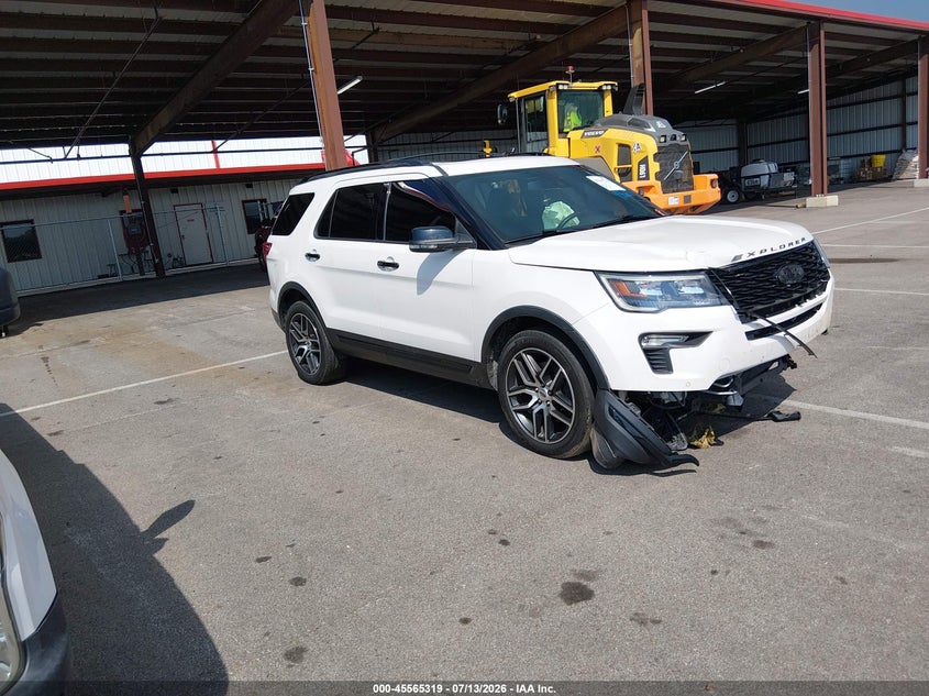 Vin: 1fm5k8gtxjga53680, lot: 46063648, ford explorer sport 2018 img_1