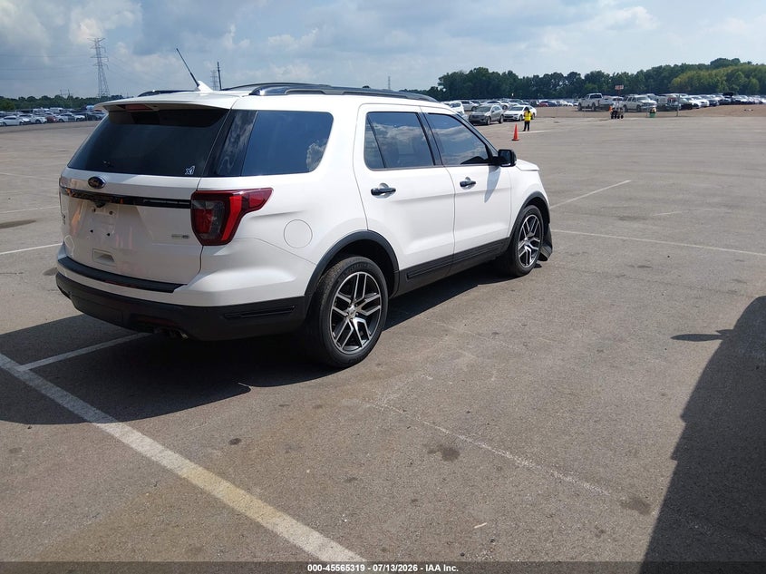 Vin: 1fm5k8gtxjga53680, lot: 46063648, ford explorer sport 20184