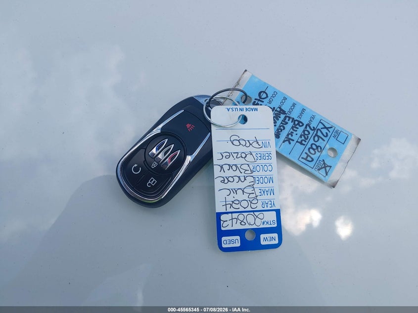 2024 Buick Encore Gx Avenir Awd VIN: KL4AMGSL0RB013190 Lot: 45565345