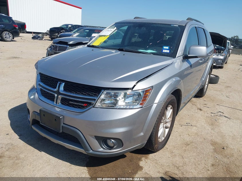 2016 Dodge Journey, Right Front, IAAI, VIN 3C4PDCBB6GT127545 — photo 2