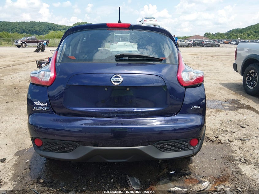 2017 Nissan Juke S VIN: JN8AF5MV4HT750666 Lot: 45565359