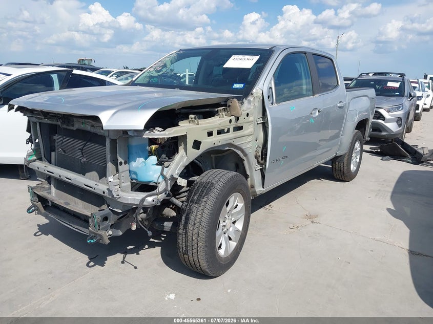 2017 GMC Canyon 4Wd Sle, Front End, IAAI, VIN 1GTG6CEN1H1206355 — photo 2