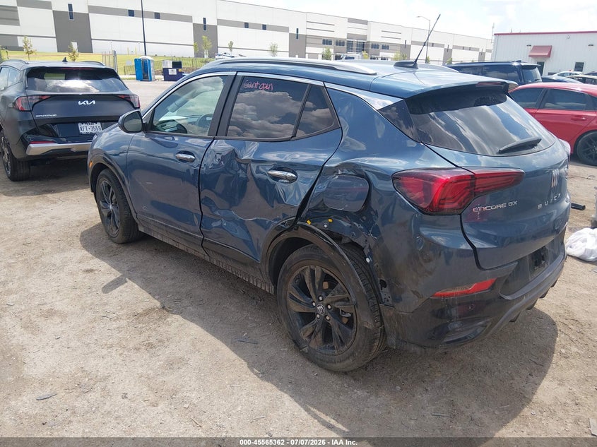 Vin: kl4amdsl5tb207655, lot: 46063691, buick encore gx sport touring fwd 20263