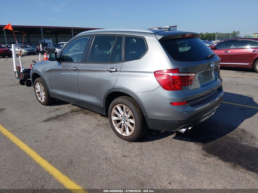Vin: 5uxwx9c57g0d65451, lot: 46063711, bmw x3 xdrive28i 20163