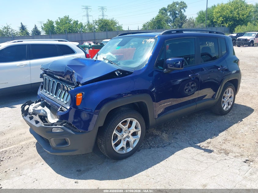 2018 Jeep Renegade, Front End, IAAI, VIN ZACCJABB7JPJ66734 — photo 2
