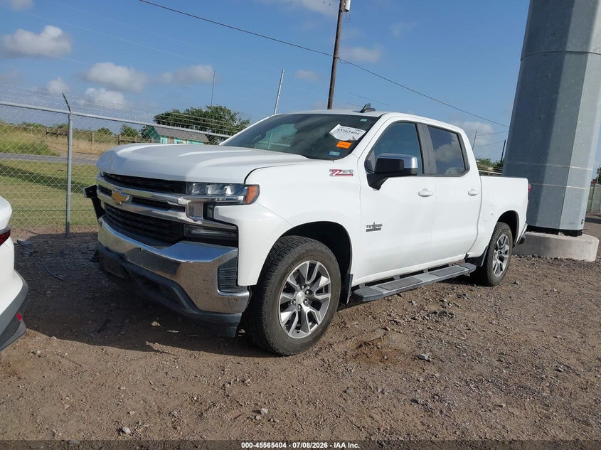 2019 Chevrolet Silverado, Перед і зад, IAAI, VIN 1GCUYDED5KZ160709 — фото 2