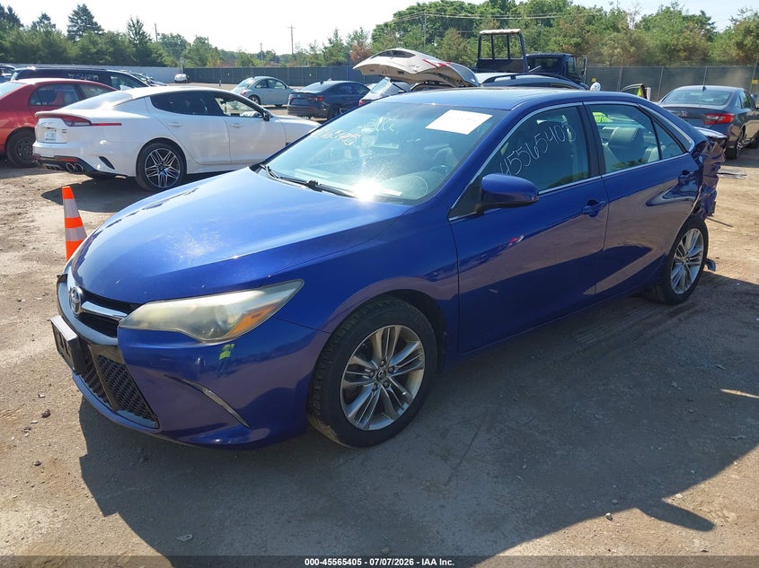 2015 TOYOTA CAMRY auction photo 2