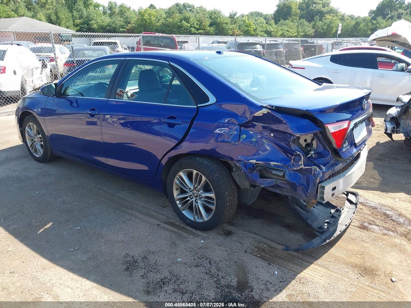 2015 TOYOTA CAMRY auction photo 3