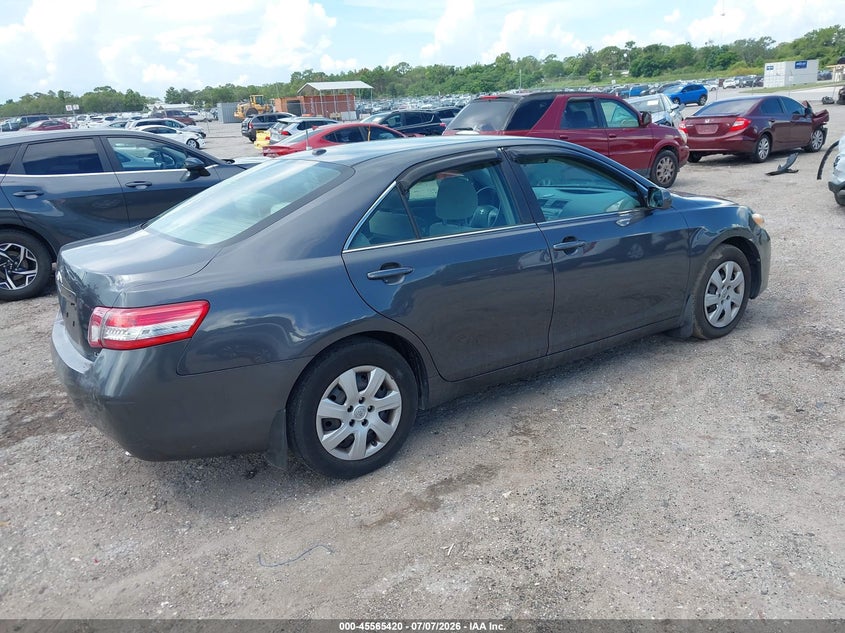2010 TOYOTA CAMRY auction photo 4