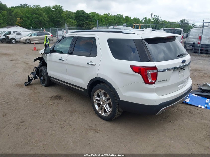 Vin: 1fm5k8fh9ggb59513, lot: 46063768, ford explorer limited 20163