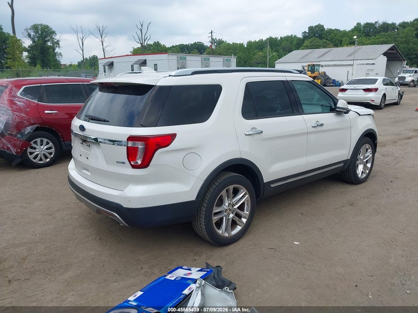 Vin: 1fm5k8fh9ggb59513, lot: 46063768, ford explorer limited 20164