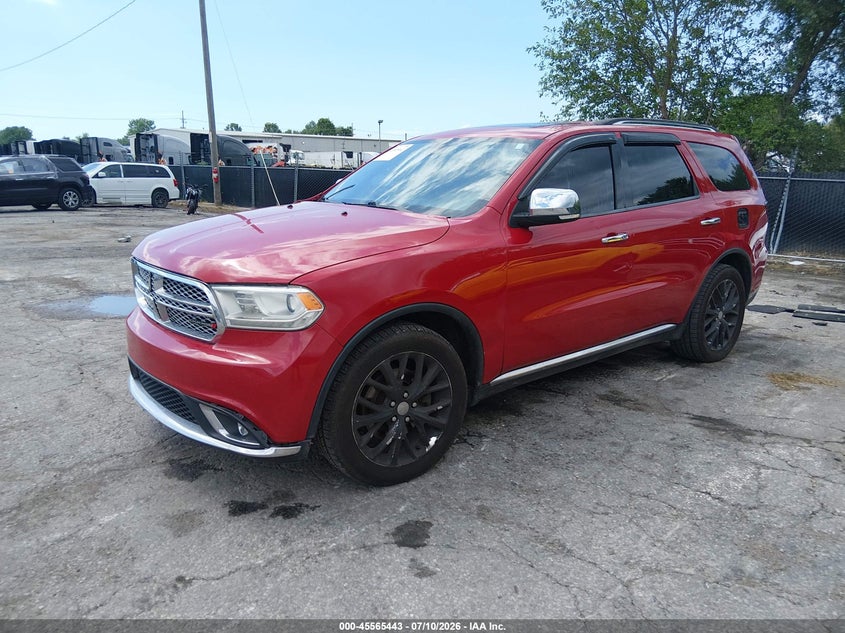 Vin: 1c4sdjetxec267767, lot: 46063772, dodge durango citadel 20142