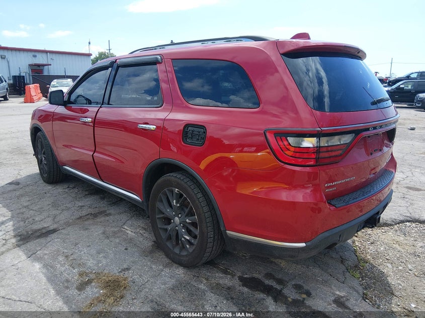 Vin: 1c4sdjetxec267767, lot: 46063772, dodge durango citadel 20143