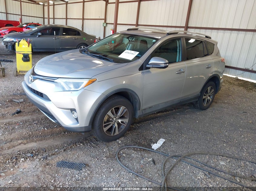 2016 Toyota RAV 4, Rear, IAAI, VIN 2T3RFREV9GW474615 — photo 2