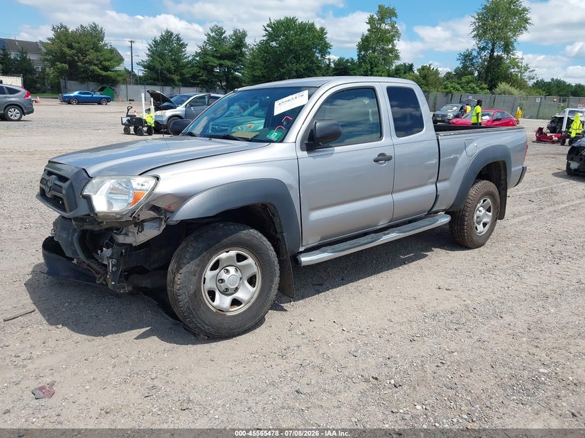 2014 Toyota Tacoma, Удар спереду, IAAI, VIN 5TFUU4EN3EX109293 — фото 2