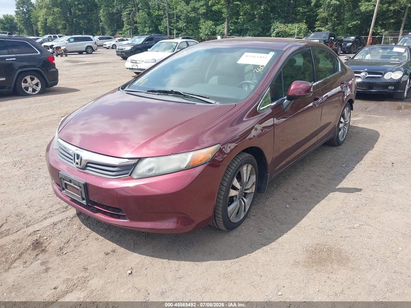 2012 Honda Civic Lx 19XFB2F51CE061730 photo 1
