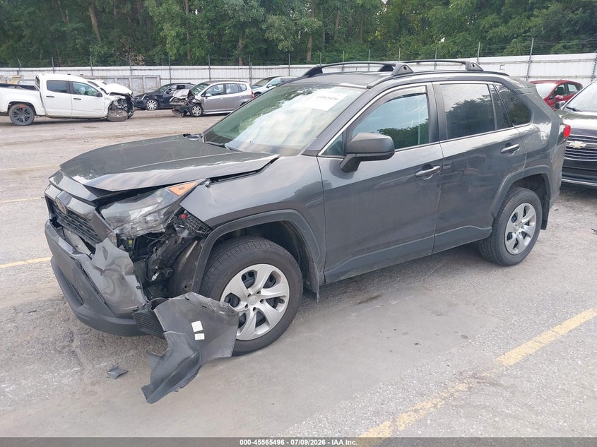 2019 Toyota RAV 4, Удар спереди, IAAI, VIN 2T3F1RFV2KW036253 — фото 2