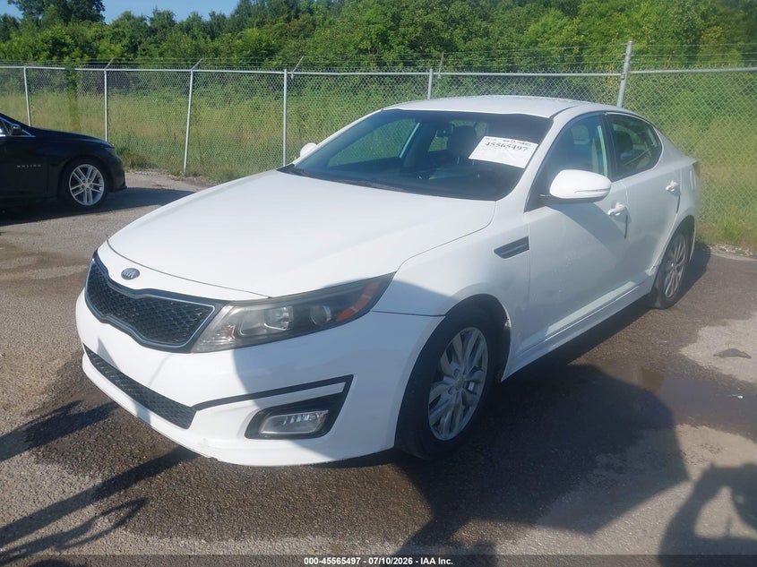 2015 Kia Optima, Затопление, IAAI, VIN 5XXGN4A78FG421913 — фото 2